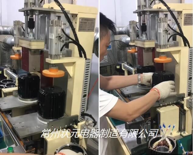 自动电机壳压装设备 全自动机壳热套机 自动电机壳压装设备 全自动机壳热套机